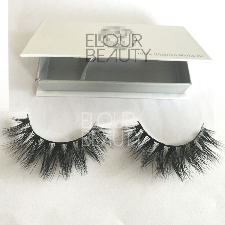 Factory supply wholesale mink lashes private label China ED25